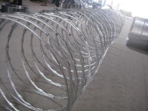 Déantúsaíocht Iomlána Gharbhánna Concertina Razor Barbed Wire