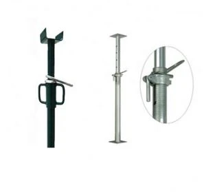 Shoring Jack Cruach Dualgas Trom Triail Ajustable Do Scafall Foirgníochta