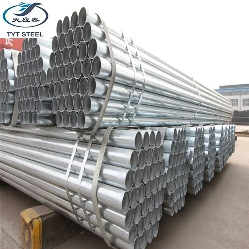 Pre-Galvanized Greenhouse Steel Pipe Round Galvanized Iron Tube Tianjin Top One Supplier
