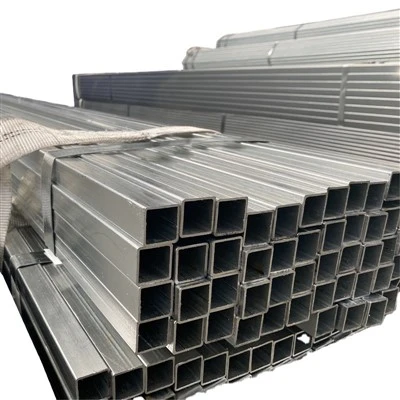 50mm Galvanized Ms Square Pipe Meáchan Astm A500